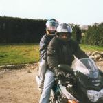 Thierry et Pierrick moto