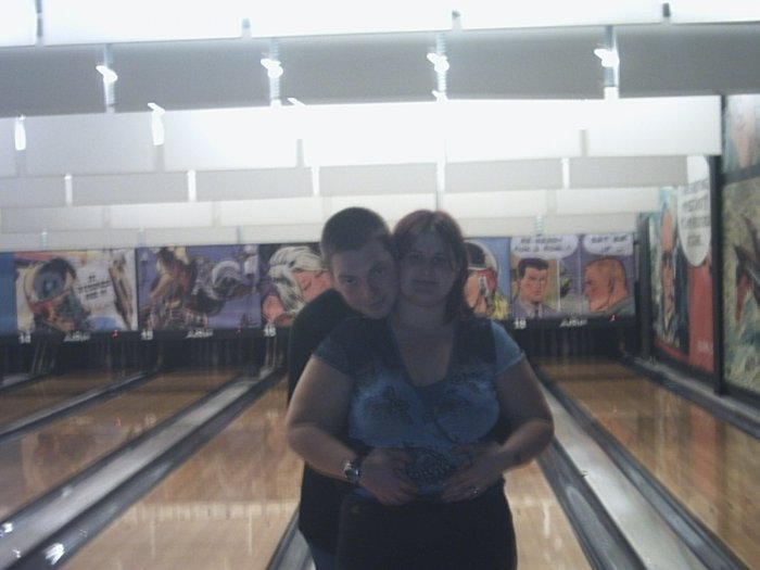 pierrick et moi au bowling