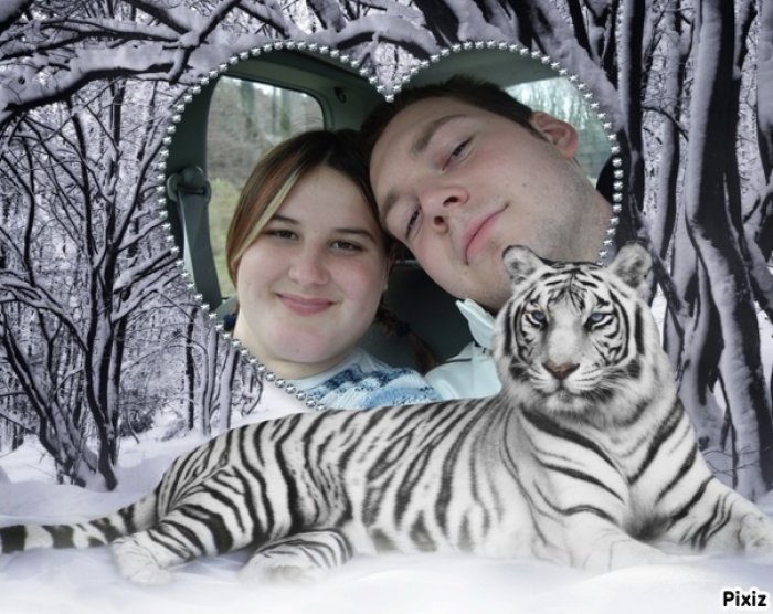 pierrick et moi avec tigre